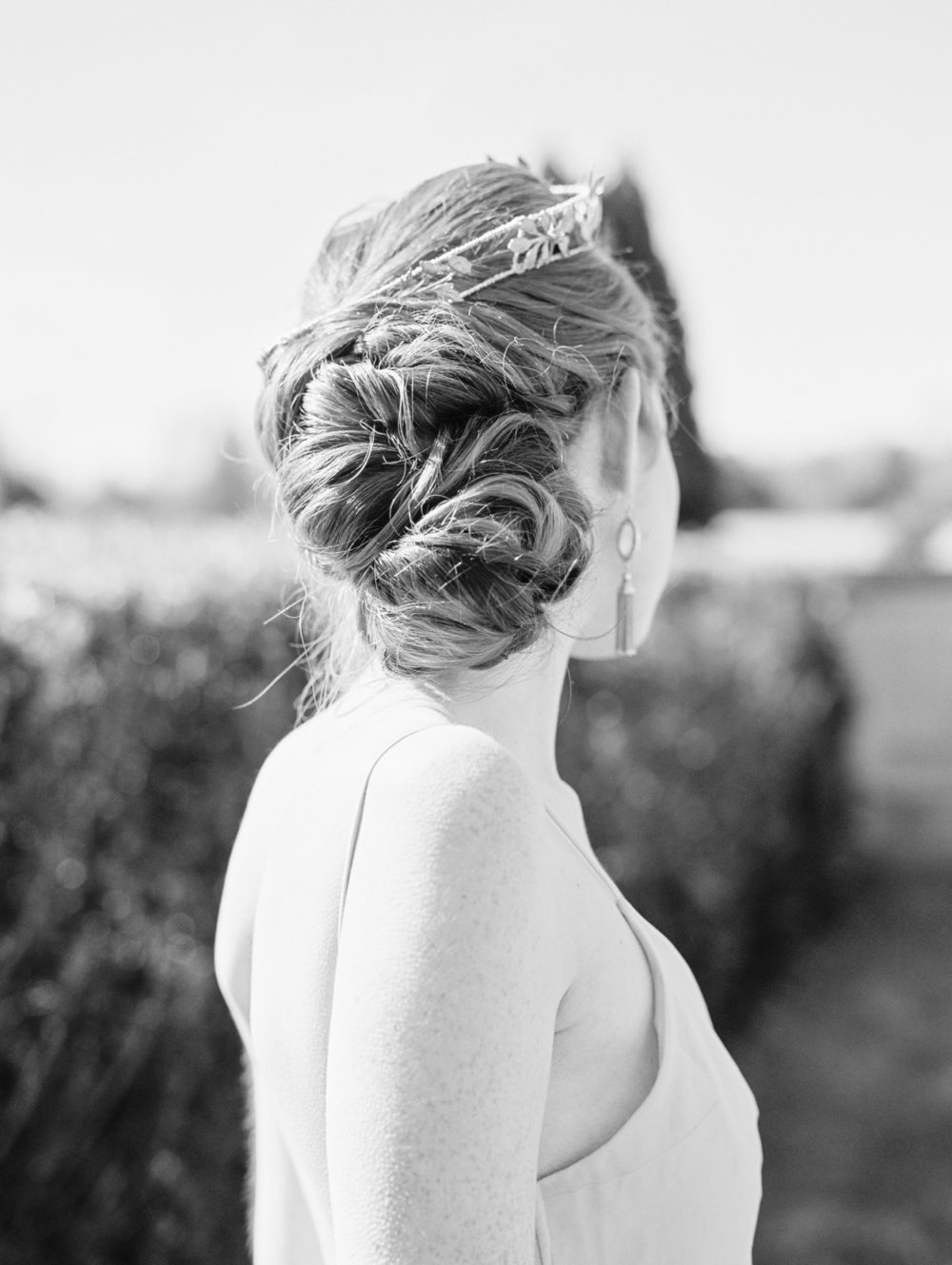 Hair by Beauty by Sue for Great Marsh Estate winter wedding