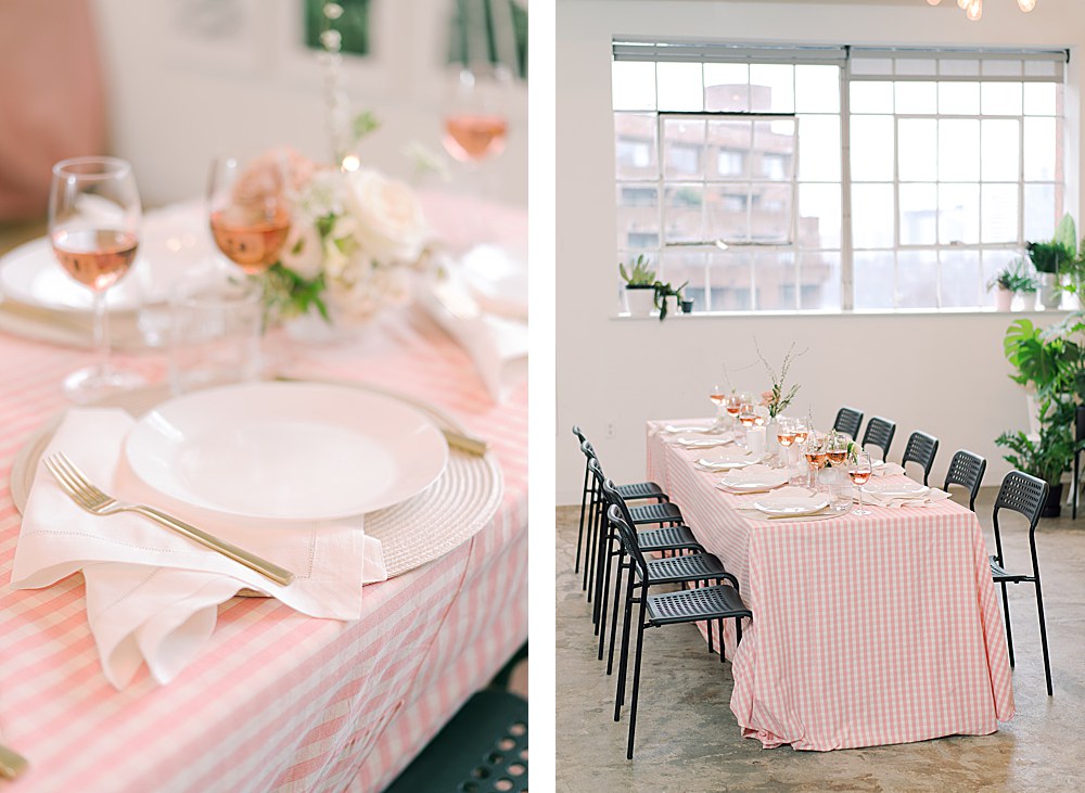 Wedding styling worksop hosted at FOSTR Collaborative in Washington, DC.