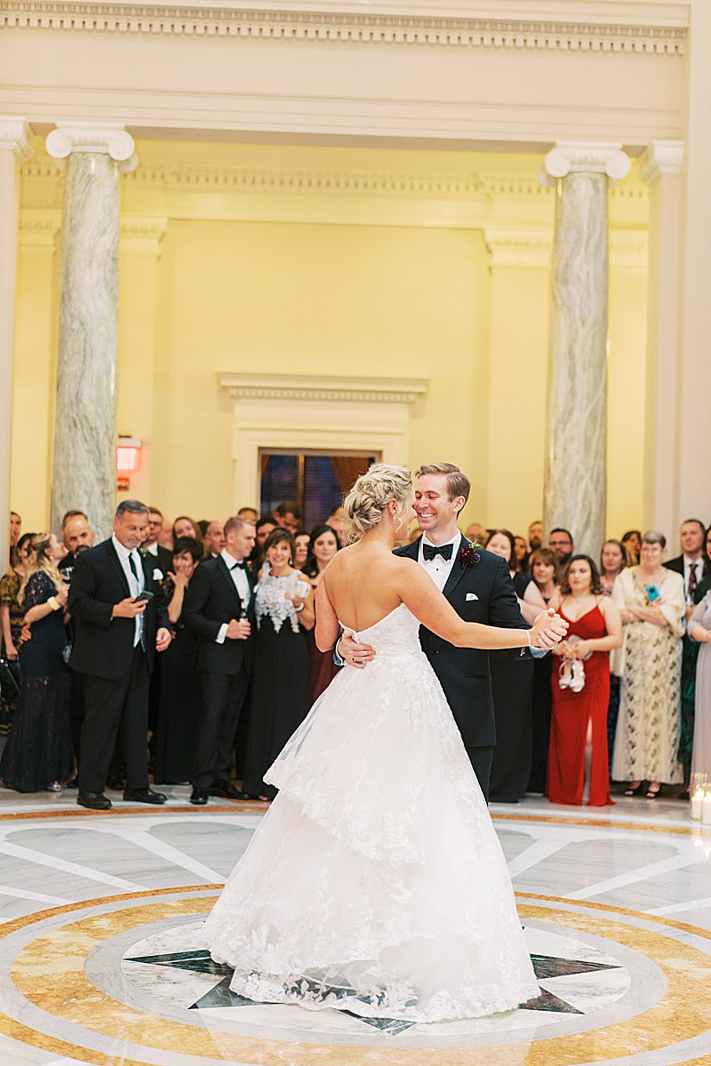 Washington DC wedding at the Capitol and Carnegie Institute for Science.