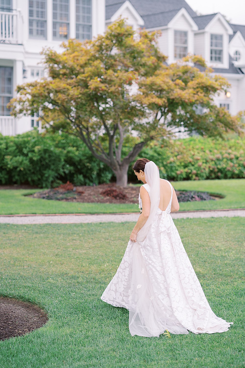 Early September wedding at The Inn at Perry Cabin in St. Michael's, Maryland.