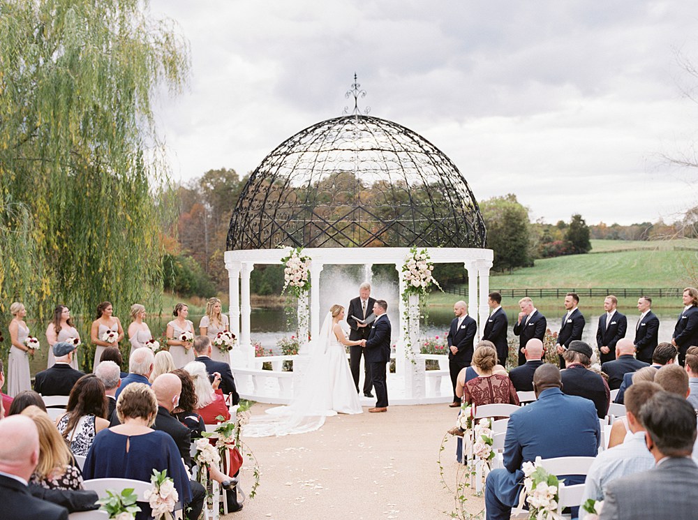 October Mount Ida Farm wedding in Charlottesville, Virginia.