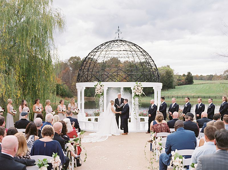October Mount Ida Farm wedding in Charlottesville, Virginia.