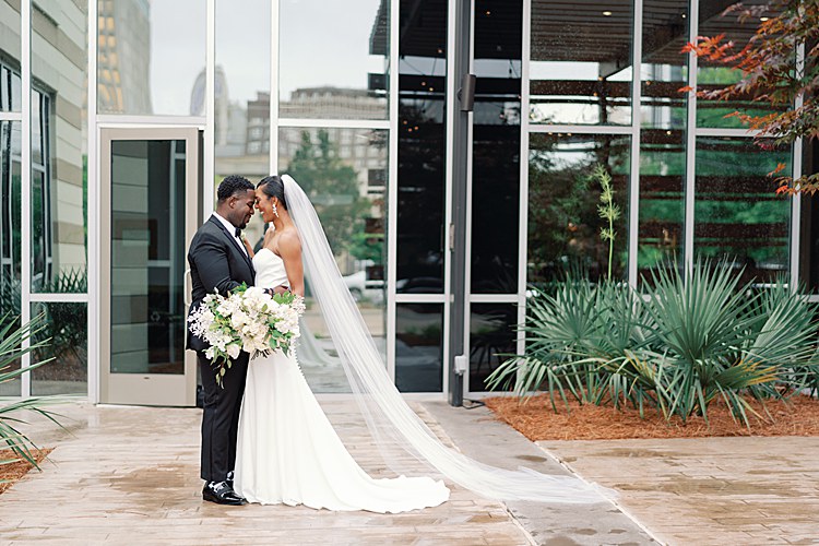 Coriss and James' Westin Jackson wedding in central Mississippi.
